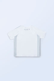 ARES SIDE TAPE OVERSIZE T-SHIRTS WHITE