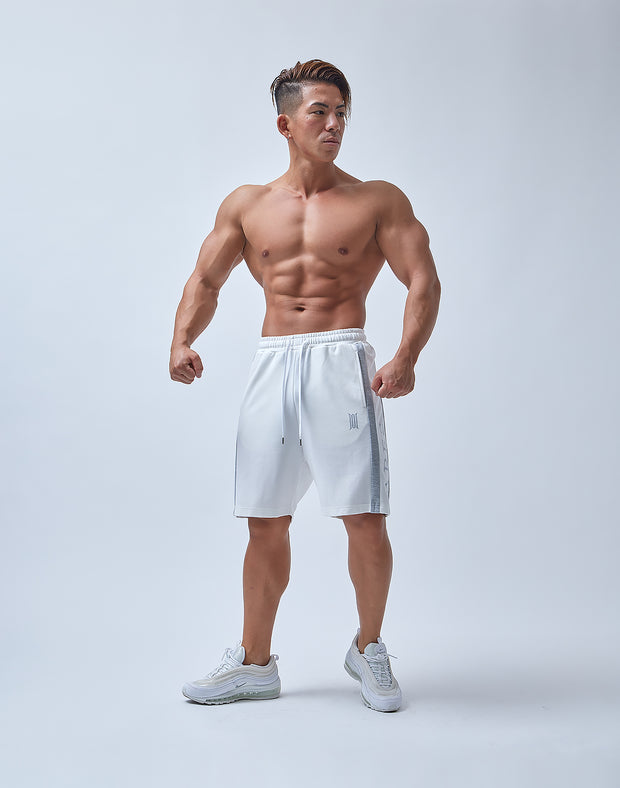 ARES LINE SHORTS WHITE