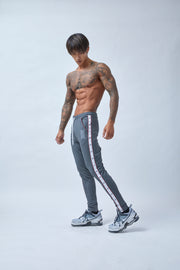 ARES SIDE TAPE STRETCH PANTS GRAY
