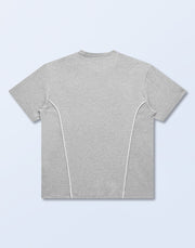 ARES SHAPE LINE OVERSIZE T-SHIRTS GRAY
