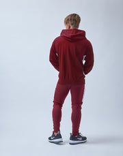ARES PIPING HOODIE RED